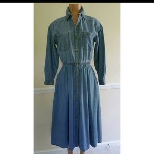 Vintage Denim Dress
